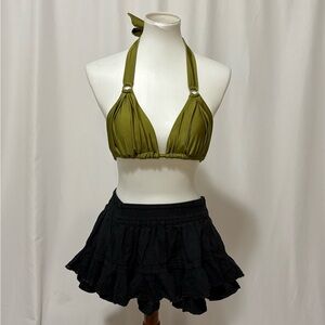 Kimchi Blue ruffle mini skirt